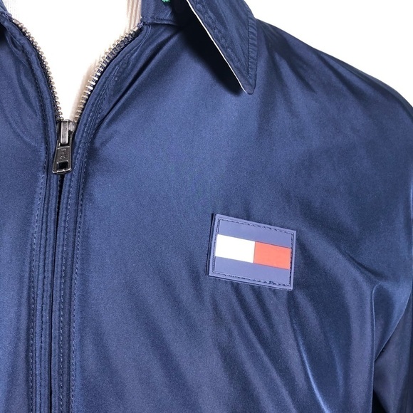 TOMMY Hilfiger Zip Up Windbreaker Jacket - Picture 6 of 16